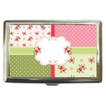 Shabby Chic Roses Cigarette Money Case