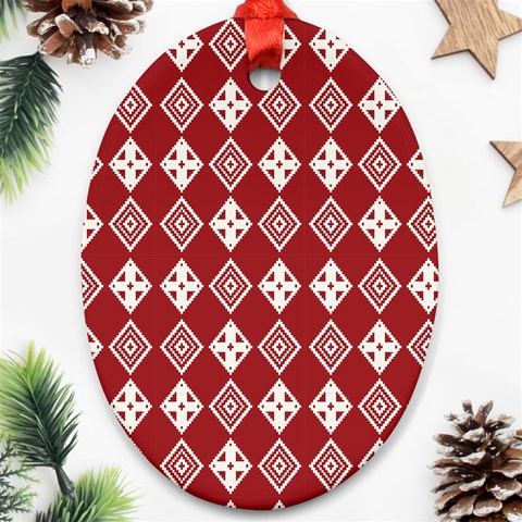 xmas0031 Ornament (Oval) from ArtsNow.com Front