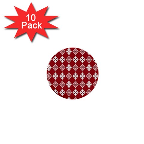xmas0031 1  Mini Button (10 pack)  from ArtsNow.com Front