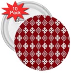 xmas0031 3  Button (10 pack)
