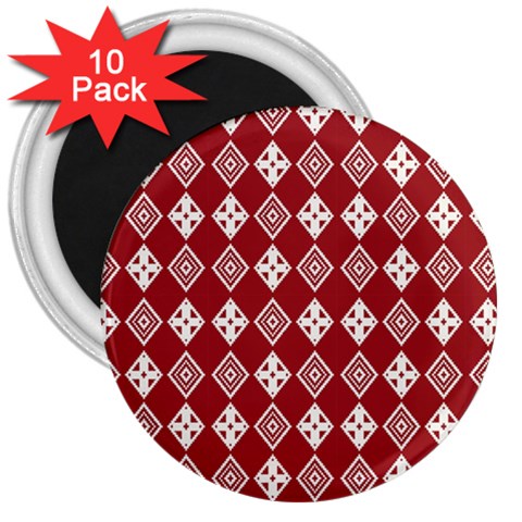 xmas0031 3  Magnet (10 pack) from ArtsNow.com Front
