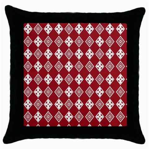 xmas0031 Throw Pillow Case (Black) from ArtsNow.com Front