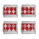 xmas0031 9mm Italian Charm (4 pack)