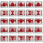 xmas0031 9mm Italian Charm (25 pack)
