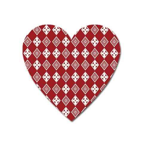 xmas0031 Magnet (Heart) from ArtsNow.com Front