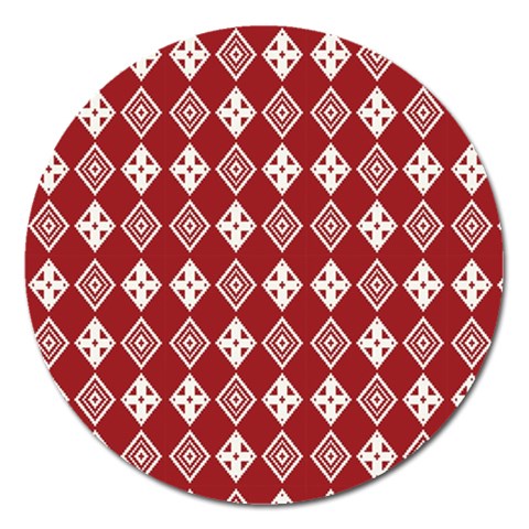 xmas0031 Magnet 5  (Round) from ArtsNow.com Front