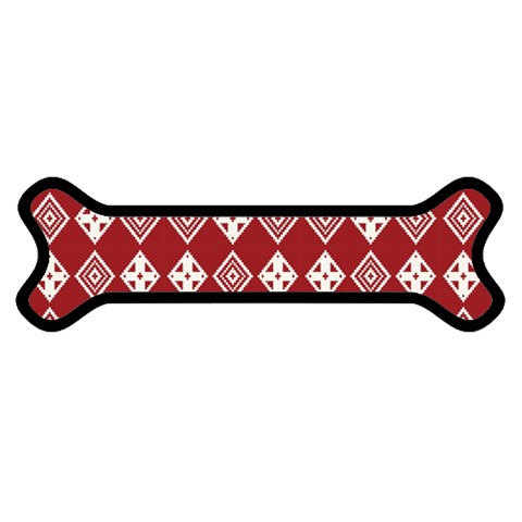 xmas0031 Magnet (Dog Bone) from ArtsNow.com Front