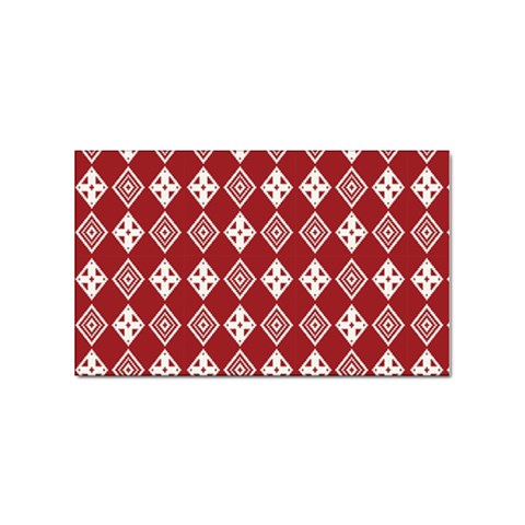xmas0031 Sticker Rectangular (10 pack) from ArtsNow.com Front