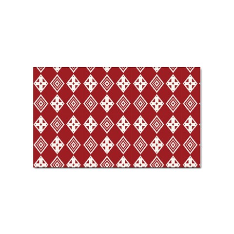 xmas0031 Sticker Rectangular (100 pack) from ArtsNow.com Front