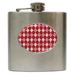 xmas0031 Hip Flask (6 oz)