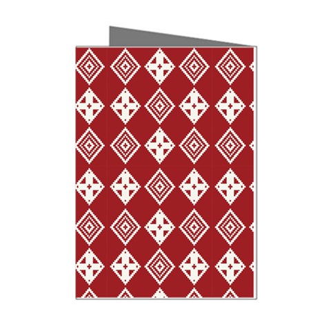 xmas0031 Mini Greeting Cards (Pkg of 8) from ArtsNow.com Left