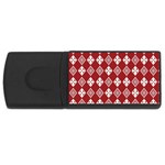 xmas0031 USB Flash Drive Rectangular (4 GB)