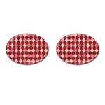 xmas0031 Cufflinks (Oval)