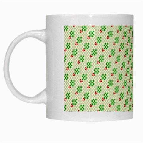 xmas0016 White Mug from ArtsNow.com Left