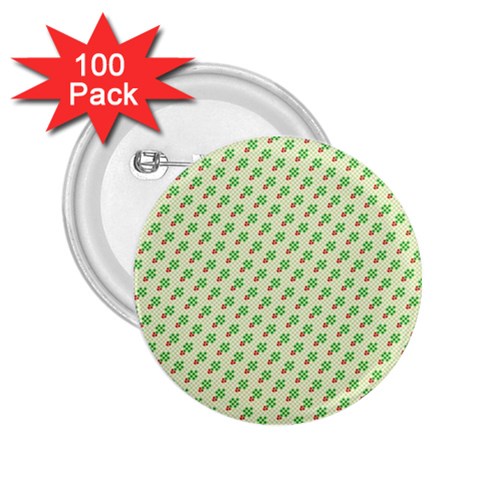 xmas0016 2.25  Button (100 pack) from ArtsNow.com Front