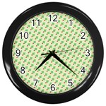 xmas0016 Wall Clock (Black)