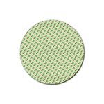 xmas0016 Rubber Round Coaster (4 pack)