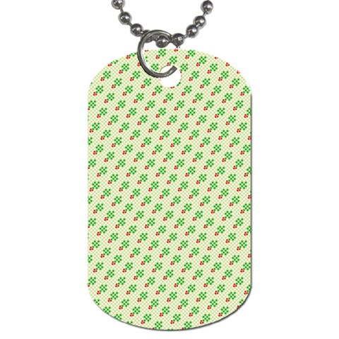 xmas0016 Dog Tag (One Side) from ArtsNow.com Front