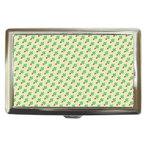 xmas0016 Cigarette Money Case from ArtsNow.com Front