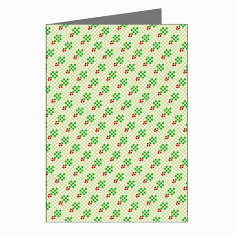 xmas0016 Greeting Cards (Pkg of 8) from ArtsNow.com Left