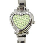 xmas0016 Heart Italian Charm Watch