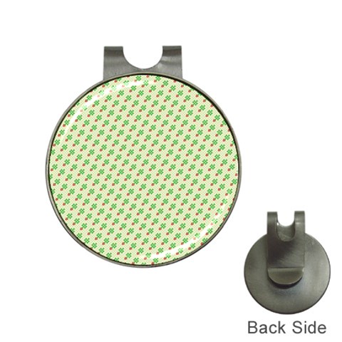 xmas0016 Golf Ball Marker Hat Clip from ArtsNow.com Front