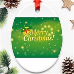 sxmas01 Ornament (Oval)