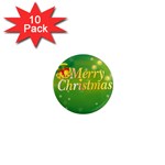 sxmas01 1  Mini Magnet (10 pack) 