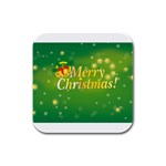 sxmas01 Rubber Square Coaster (4 pack)