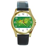sxmas01 Round Gold Metal Watch