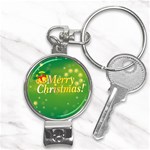 sxmas01 Nail Clippers Key Chain