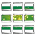 sxmas01 9mm Italian Charm (9 pack)