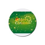 sxmas01 Rubber Coaster (Round)
