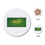 sxmas01 Playing Cards (Round)