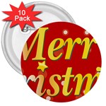 sxmas02 3  Button (10 pack)