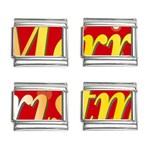 sxmas02 9mm Italian Charm (4 pack)