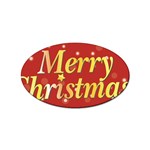 sxmas02 Sticker Oval (10 pack)