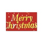 sxmas02 Sticker Rectangular (10 pack)