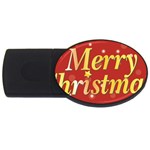 sxmas02 USB Flash Drive Oval (4 GB)