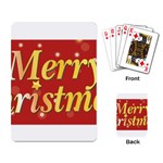 sxmas02 Playing Cards Single Design