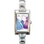 sxmas06 Rectangular Italian Charm Watch