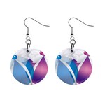 sxmas06 1  Button Earrings