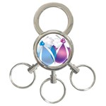 sxmas06 3-Ring Key Chain