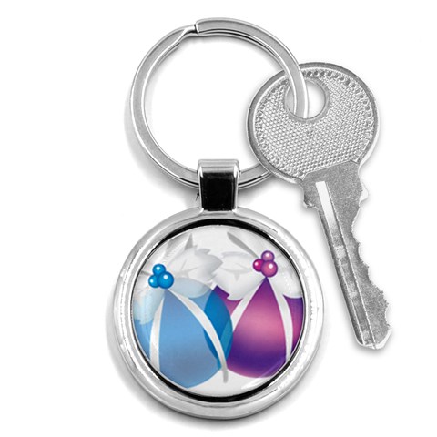 sxmas06 Key Chain (Round) from ArtsNow.com Front
