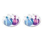 sxmas06 Cufflinks (Oval)