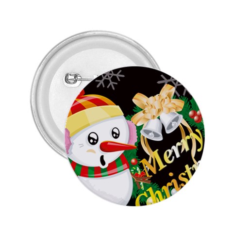sxmas07 2.25  Button from ArtsNow.com Front