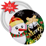 sxmas07 3  Button (10 pack)