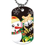 sxmas07 Dog Tag (One Side)