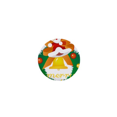sxmas08 1  Mini Button from ArtsNow.com Front