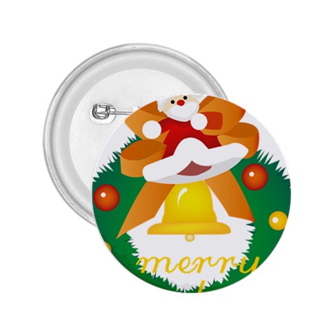 sxmas08 2.25  Button from ArtsNow.com Front